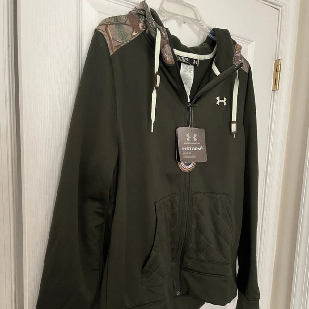 Under Armour Women's Storm XL Raintree Full Zip NWT (RETAIL 84.99)